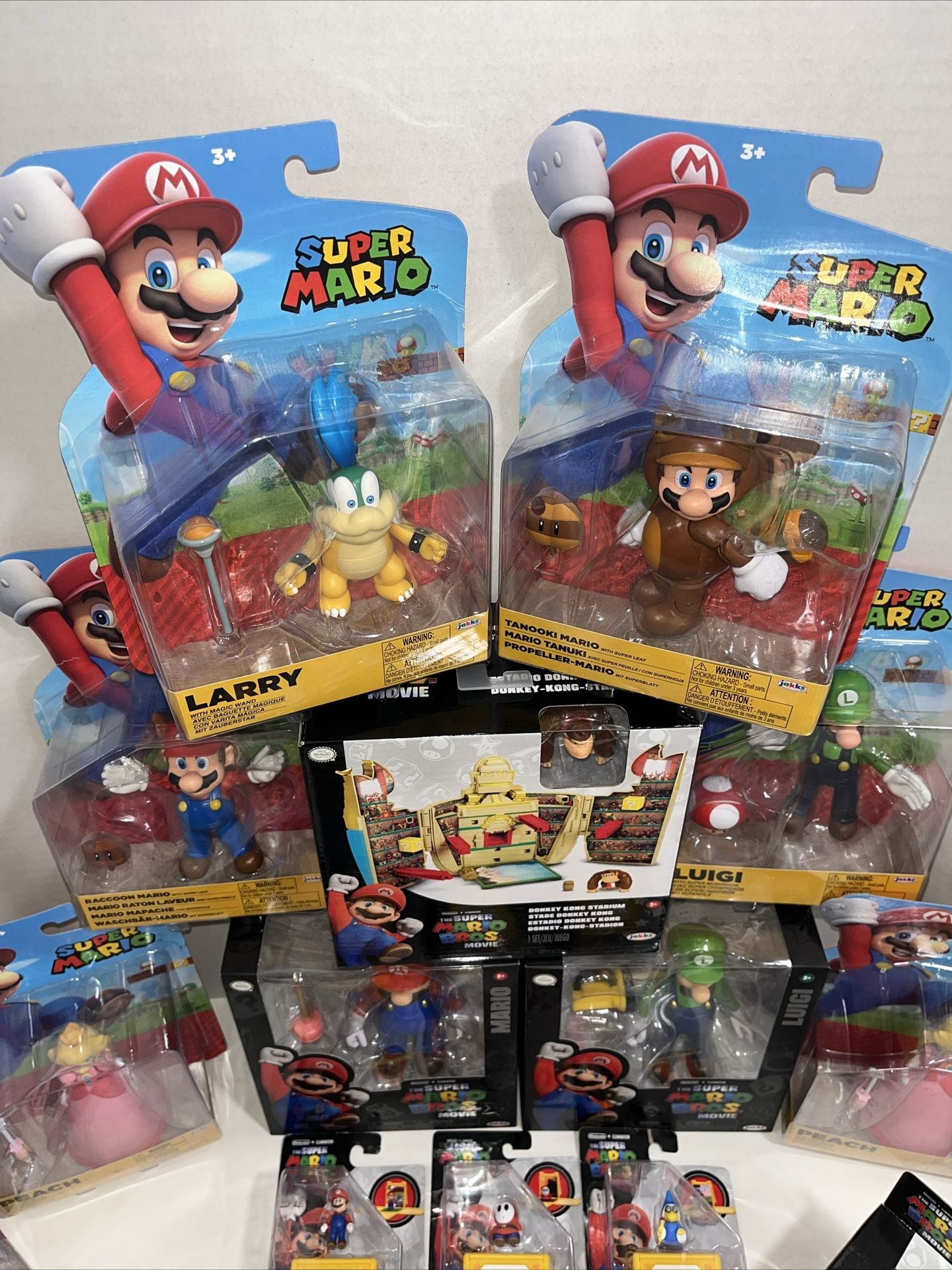 Super Mario JAKKS Pacific Lot Of 22 Collection ALL BRAND NEW!! Hot wheels RARE!