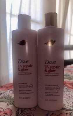 Dove UV shampoo and conditioner