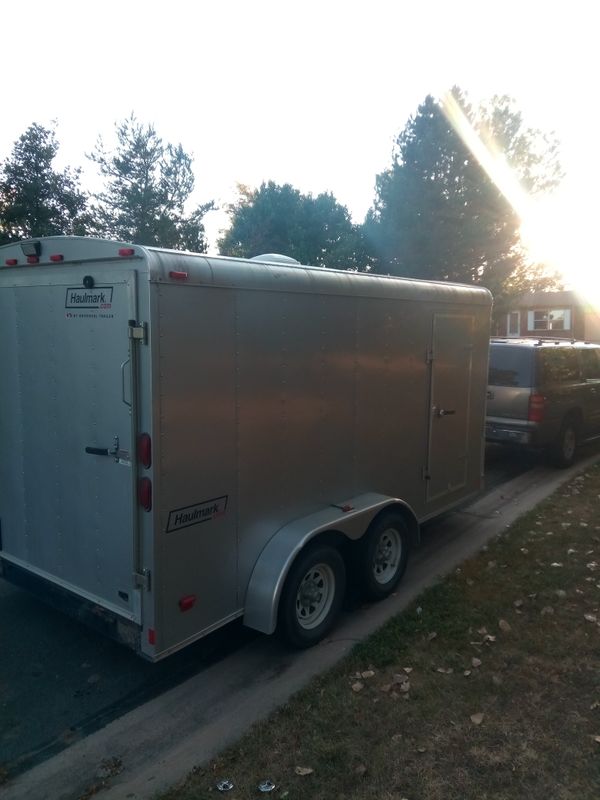 08 haul Mark enclosed full interior trailer 7x14ft for Sale in Fort