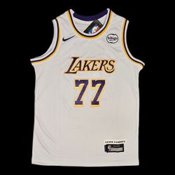 Luke Doncic White Jersey