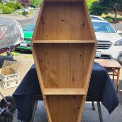 Cedar Coffin Shelves