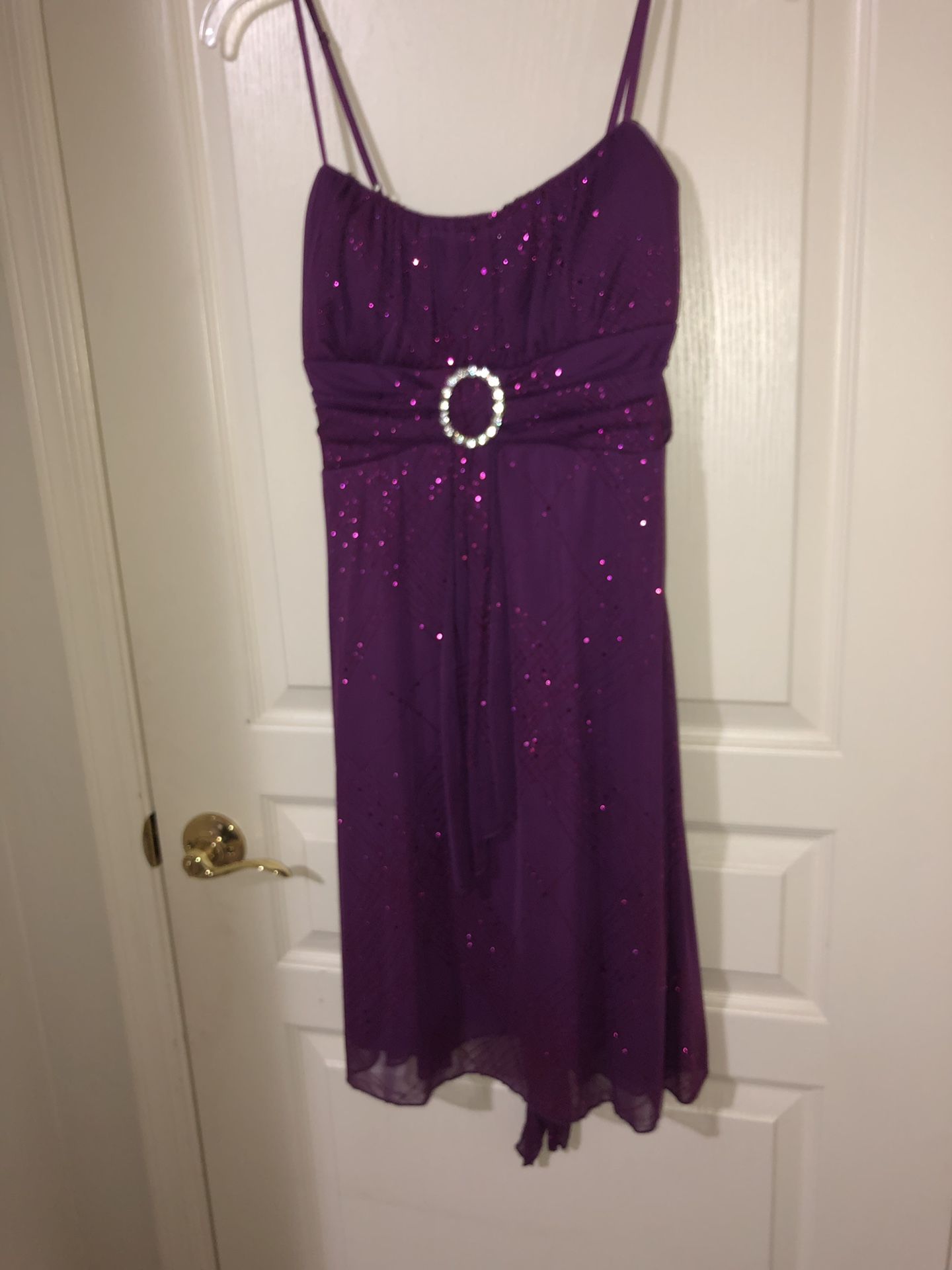 PURPLE DRESS