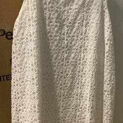 Ladies White Dress Size XL