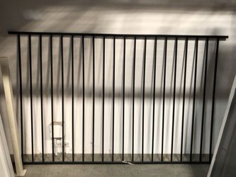 Steel fence panels and gates 5’ h x 8’ w