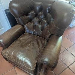 Restoration Hardware Wingback Recliner