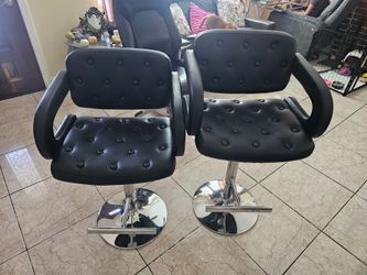 Black Salon Chairs