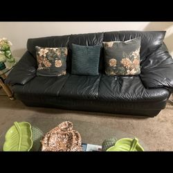 Leather Couch 