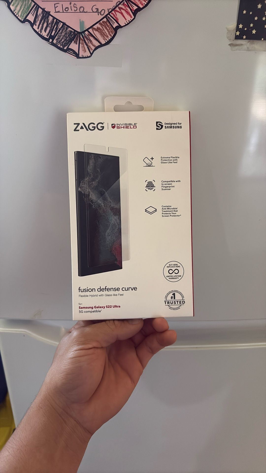 ZAGG Screen Protector For Samsung Galaxy S22 Ultra