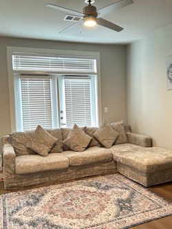 Sectional sofa ( Beige )