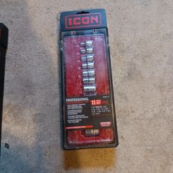 Icon Professional Standard Socket Set 11 Piece Set