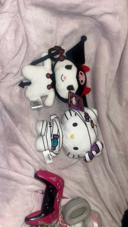 Hello Kitty And Kuromi Halloween Plushies