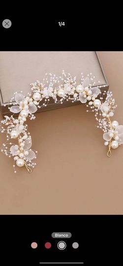 accesorio de boda para el cabello