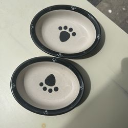 Small Dog Food And Water Bowls