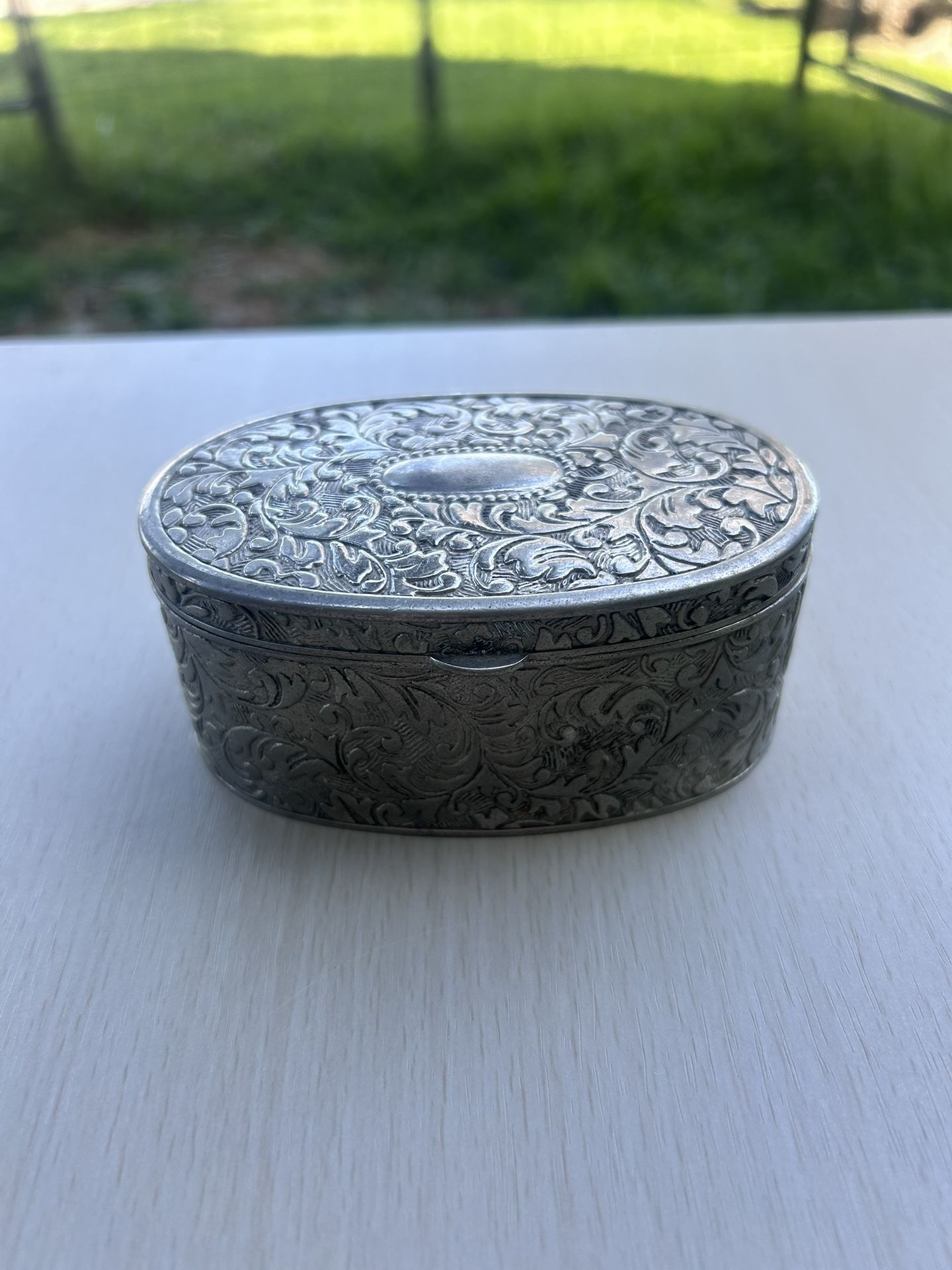 Sterling Silver Jewelry Box