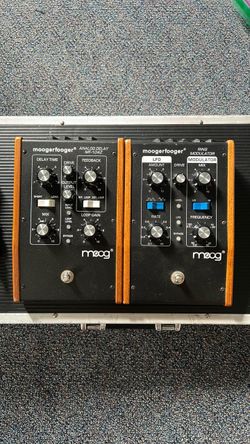 Moog Moogerfooger MF-104Z Analog Delay & Ring Modulator Pair