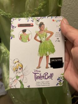 NWOT Disney Children’s Tinkerbell Costume Sz M (7-8)