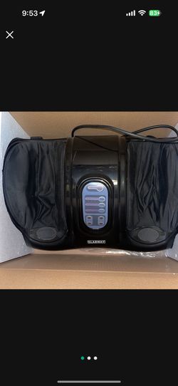 slabway Black Shiatsu Foot Massager
