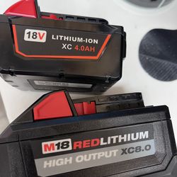 Milwaukee M18 Battery 