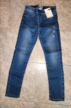 So skinny mid rise denim jeans