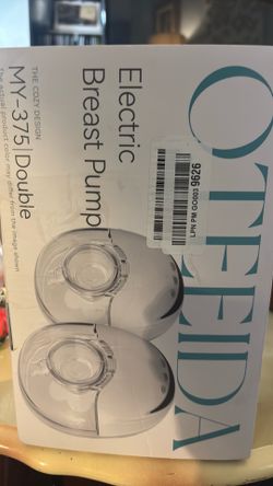OTEEIDA Hands-Free Electric Breast Pump – Double Wearable Pump (375ml)