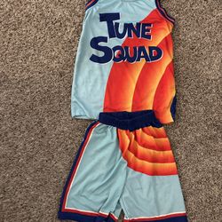 Tune Squad Jersey Space Jam Kids Costume Bugs Bunny  Kids Small 