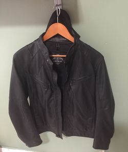Express leather jacket