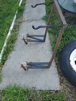 Rv Bumper Bike Rake ,drop Dn Spare Mnt