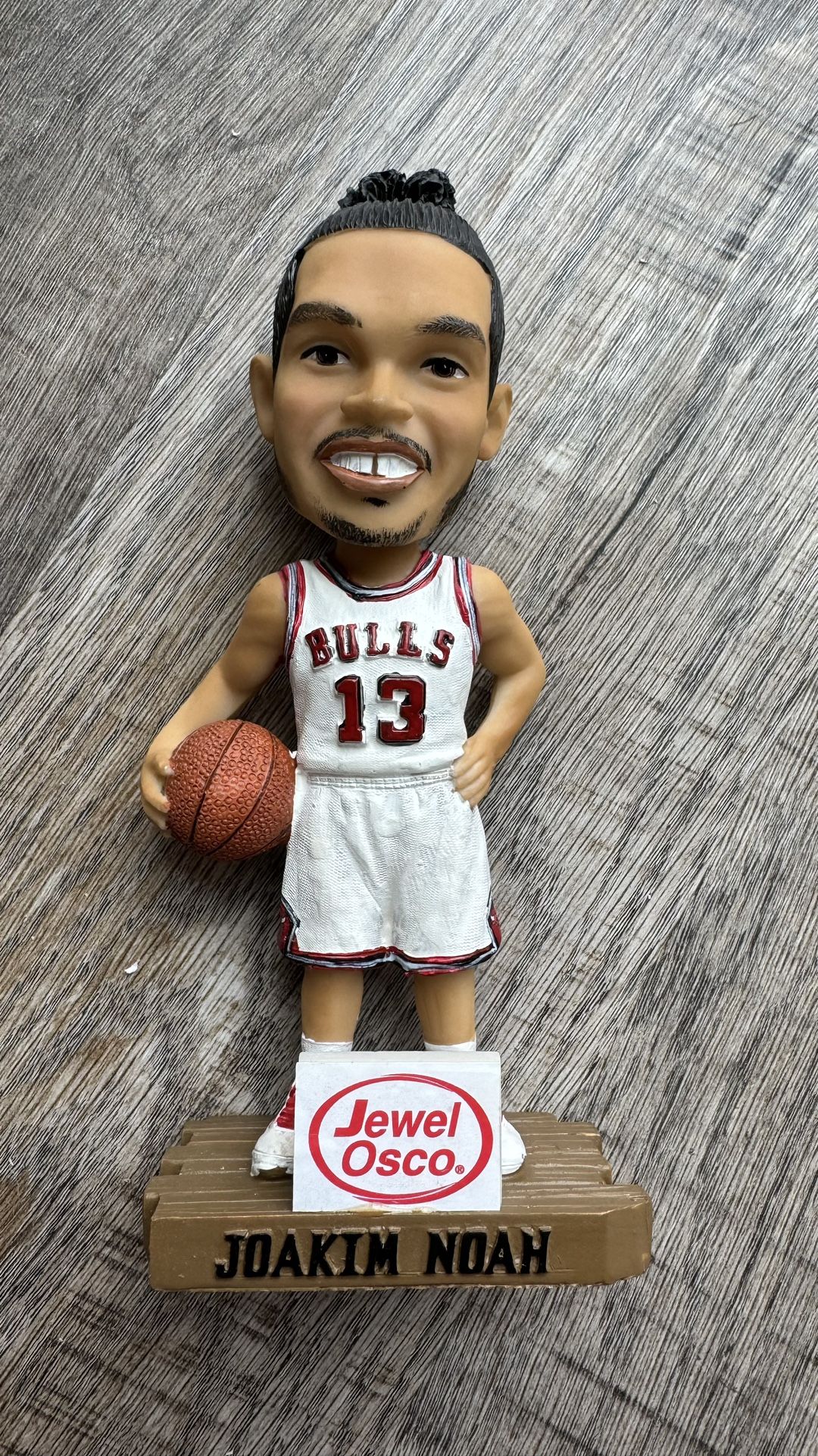 Joakim Noah Chicago Bulls Bobblehead Jewel Osco New(open box)