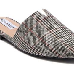 Steve Madden Houndstooth Mules