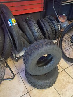Electric Bike tires Brand New all sizes available.  Call our store for details 661 489 5-8-3-5