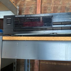 Kenwood Stereo Synthesizer Tuner KT-57 Excellent