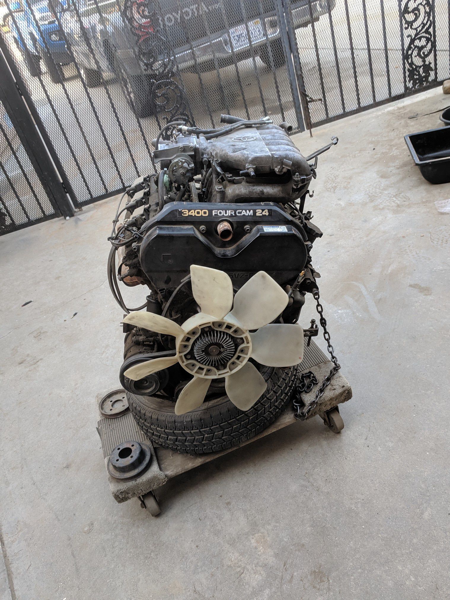 3.4 Toyota v6 engine