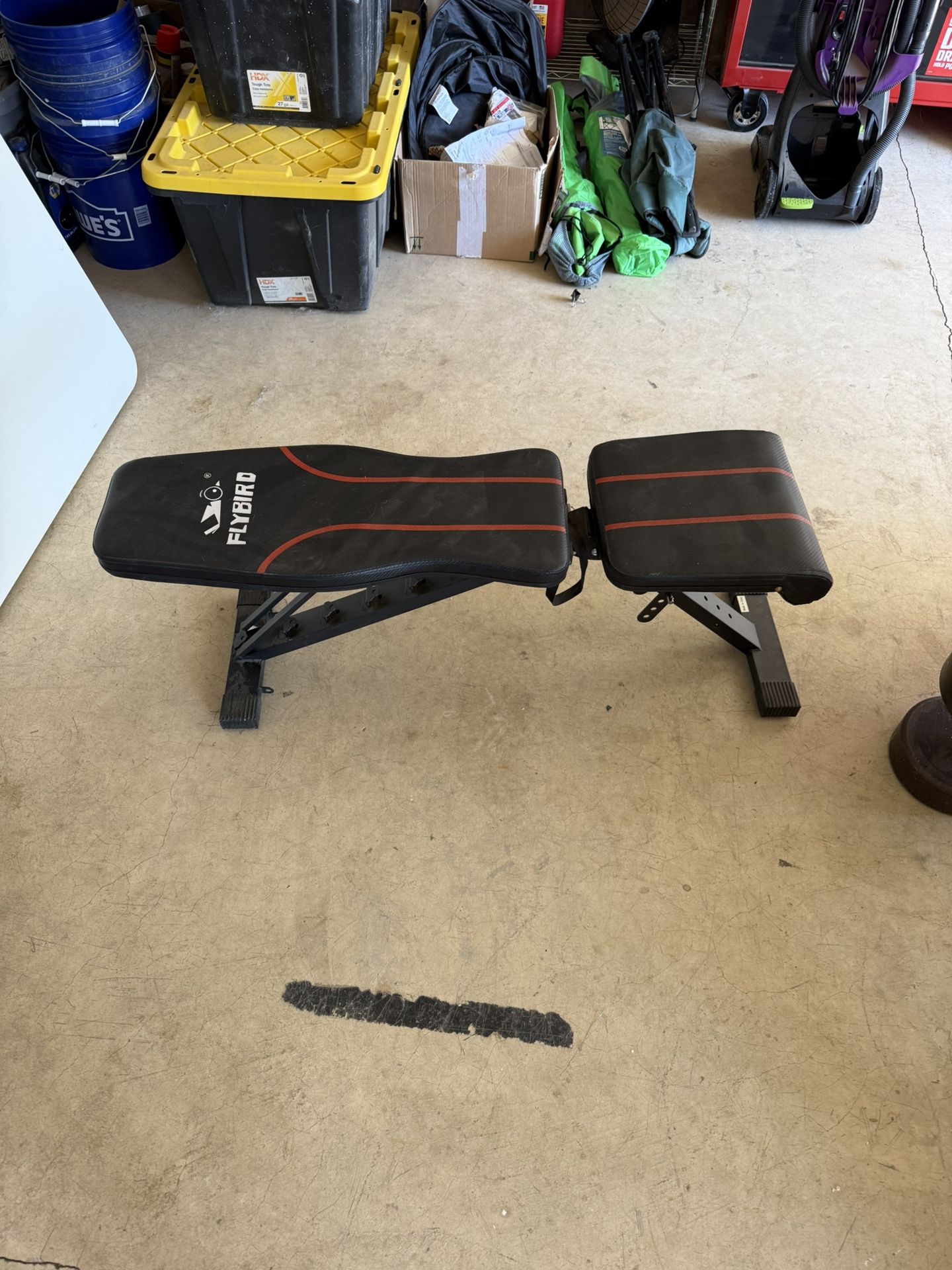 Folding Workout Bench