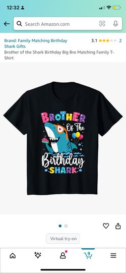 baby shark-family matching t-shirt