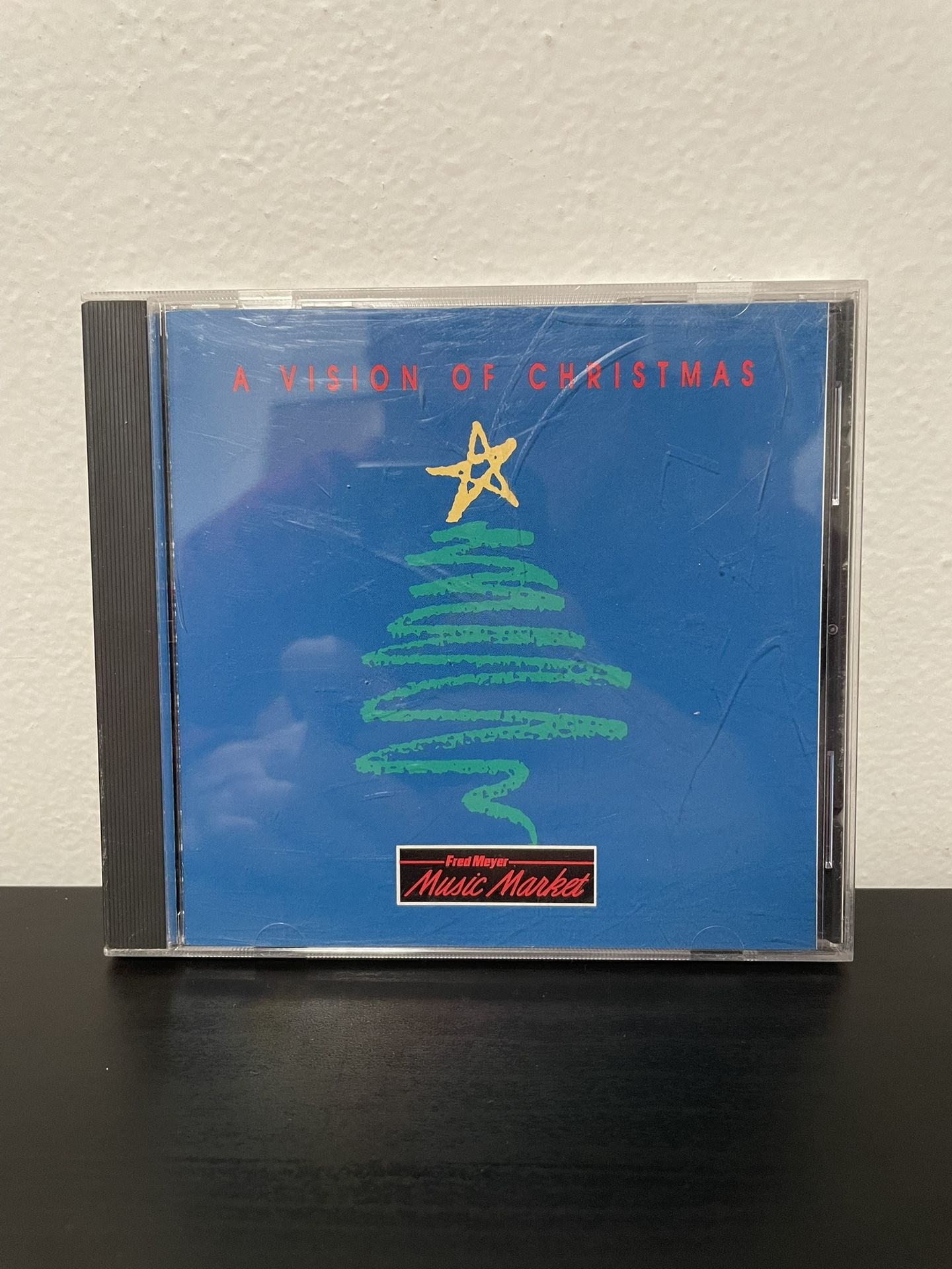 A Vision of Christmas CD Ted Howe Fred Meyer Music Market Holiday Vintage 1991