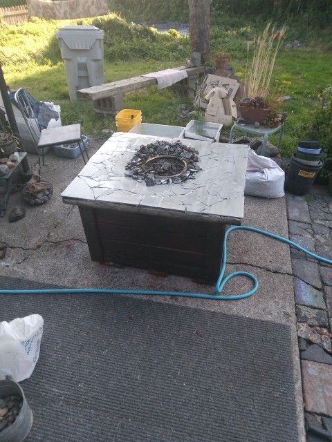 Outdoor Propane Fire Table