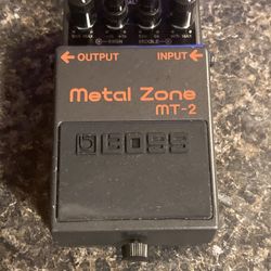 Boss MT-2 Metal Zone Guitar Pedal