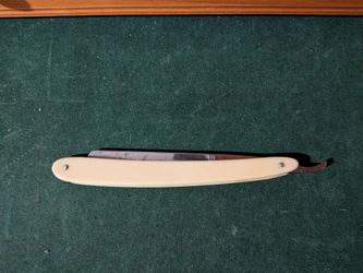 Genco Fluid Steel straight razor shave ready