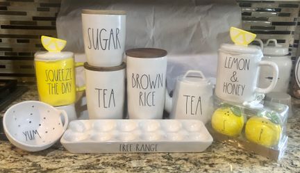 Rae dunn Kitchen Items (prices Listed Below)