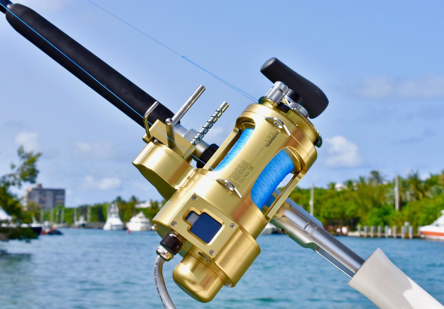 cabela's gold label spinning combo Cabela's Depth Master Gold Fishing Line Counter Reel (Rod Included)