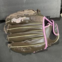 Used Fast Pitch Pink Woman’s Glove Wfp120