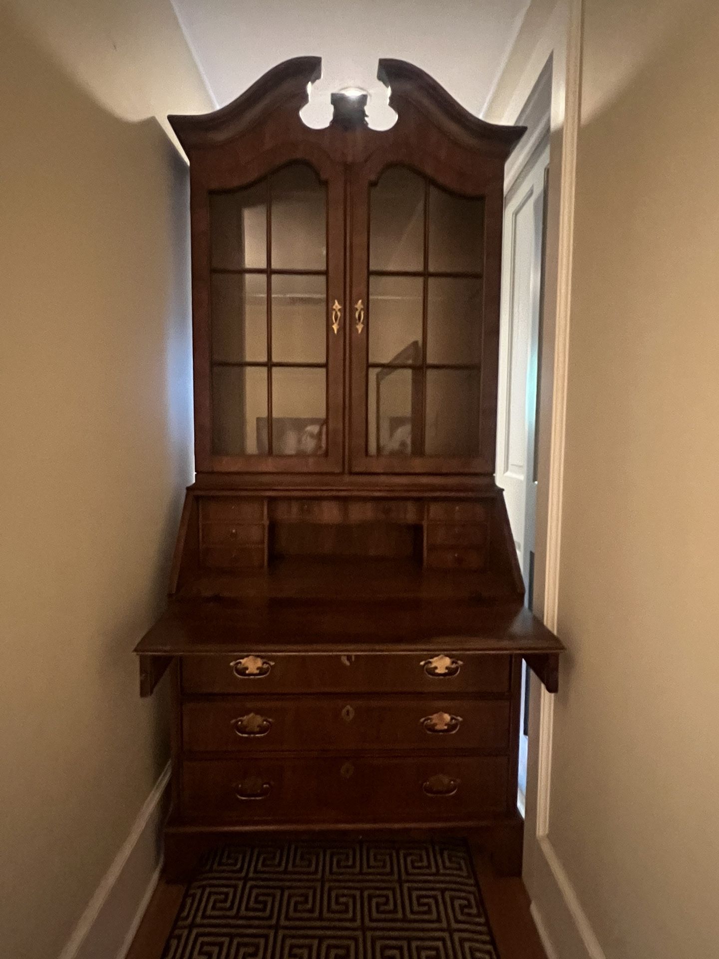 Greatly reduced! Vintage Secretary from White Fine Furniture in Great Condition moving Must sell,