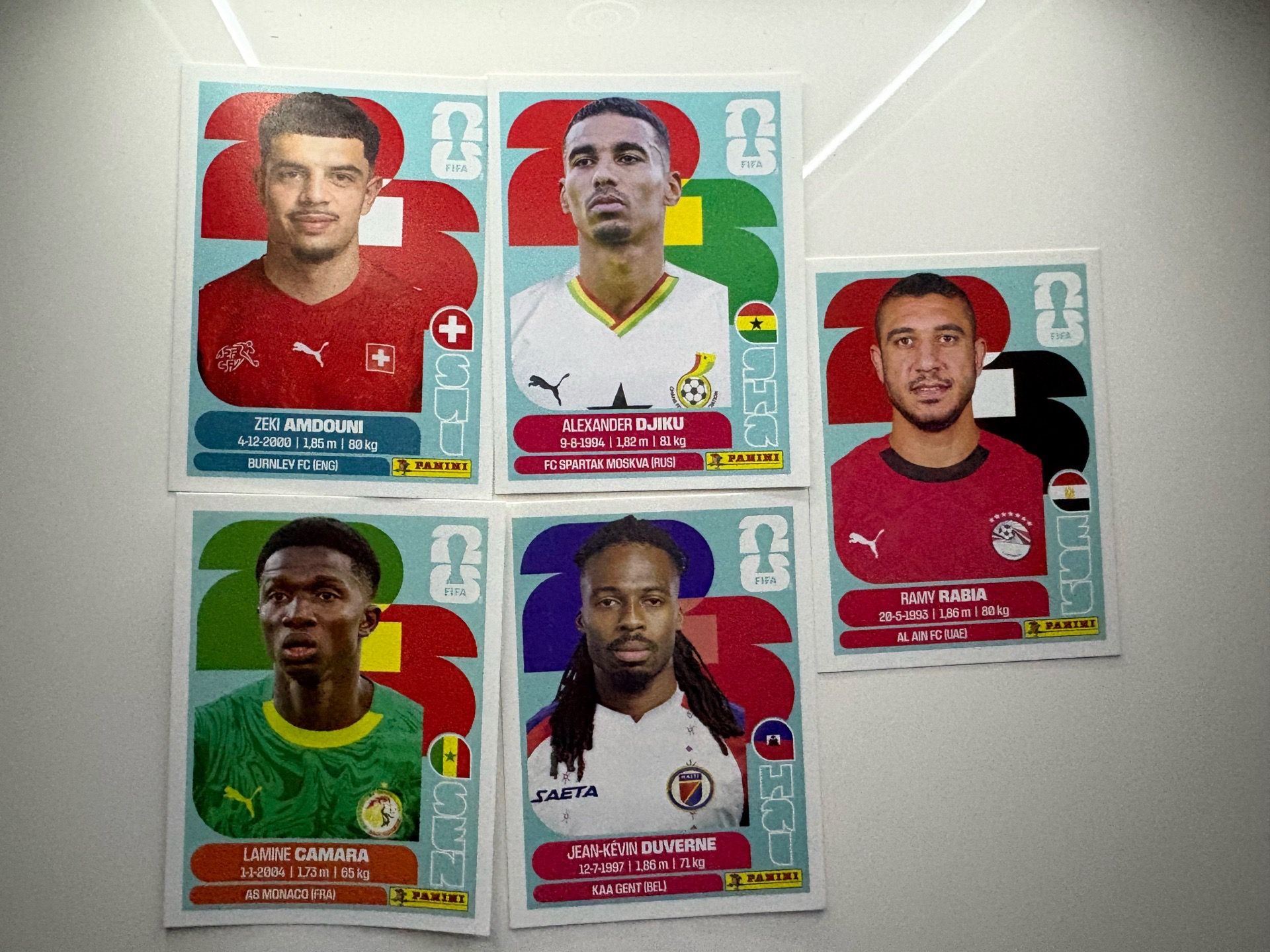 World Cup 2026 stickers