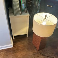 A Beautiful Brown Pierre One Lamp (18” X 20”) Just The Brown Part, Just Gorgeous 