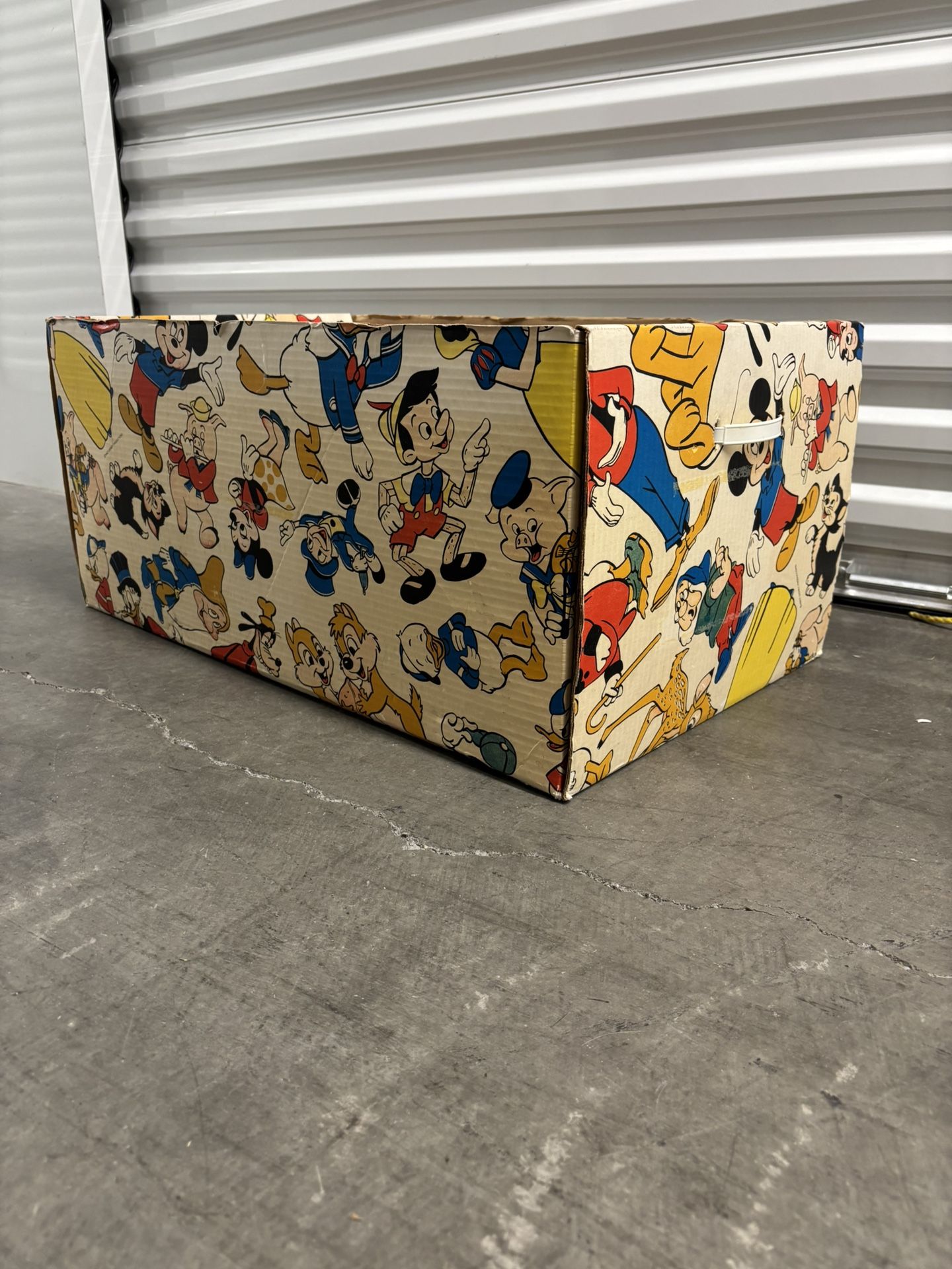 Vintage Mid Century 1960’s Walt Disney Productions Cardboard Dresser Missing Drawers