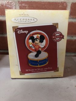 Collectible Mickey Mouse Ornament