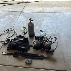 New Scuba Sets      Men And Women’s