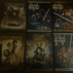 Bundle Of Star Wars DVD’s