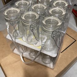 Glass Favor Jars