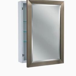 Rectangle Surface Mirrored Cabinet